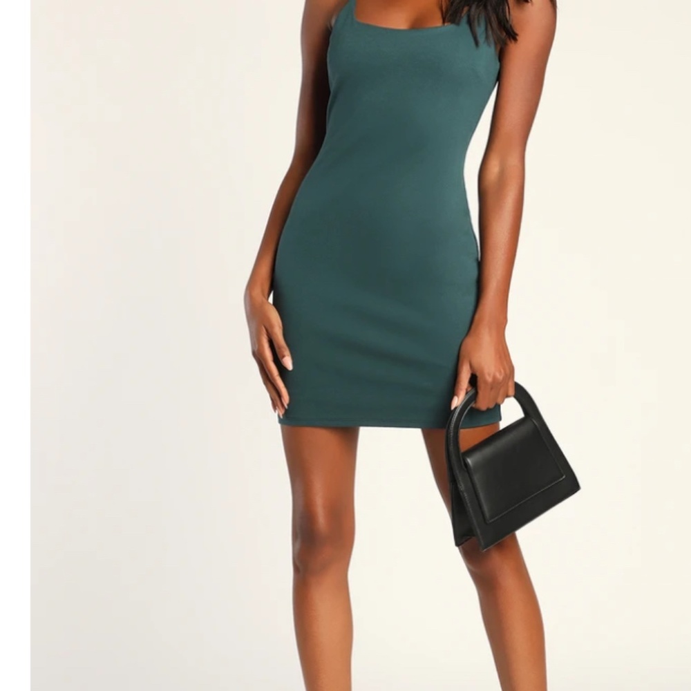 Lulu’s Best Loved Emerald Green Bodycon Dress